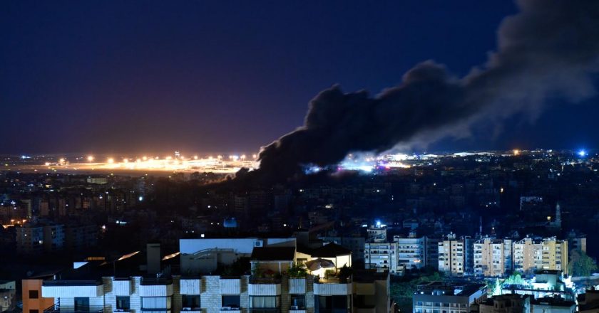 İsrail’in Beyrut’a düzenlediği hava saldırısında 5 kişi hayatını kaybetti