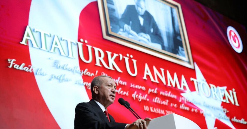 Erdoğan, 10 Kasım'daki törende şunları söyledi: “Türkiye bir dönem Kemalizm'den çok çekti”