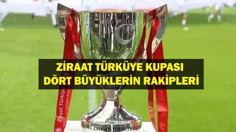 ZTK Mahallesi -Besiktas, Fenerbahce, Galatasaray, Trabzonspor’un çekiminden sonra rakipler kim olacak?