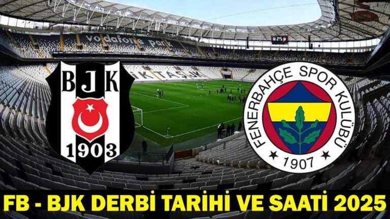 FB – BJK Derby Veri ve şimdi 2025! Fenerbahce