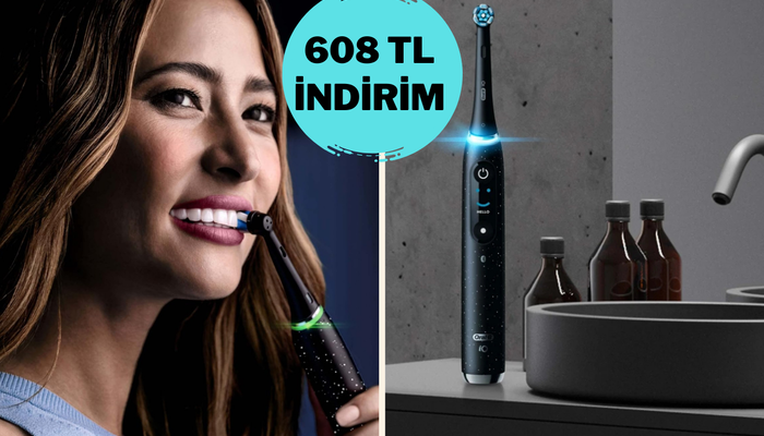 Dişlerinizi fırçalayın artık akıllı bir alışkanlık! Oral-B I 10 Diş Fırını İndirimli Diş Fırını Algılama 1 19999094