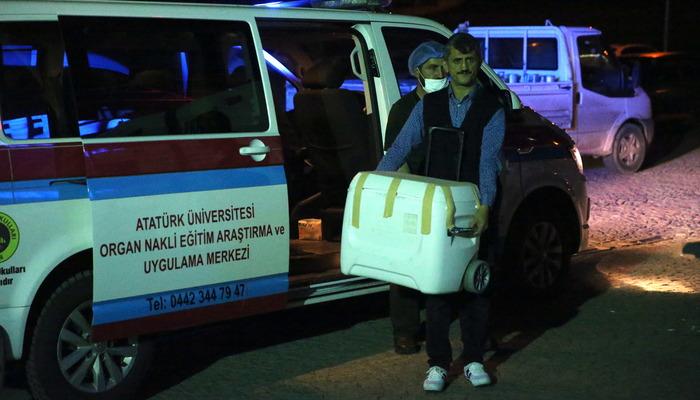 Kars'ta vefat eden 64 yaşındaki hastanın organları vasiyeti üzerine 3 hastaya umut olacak 1 20136662