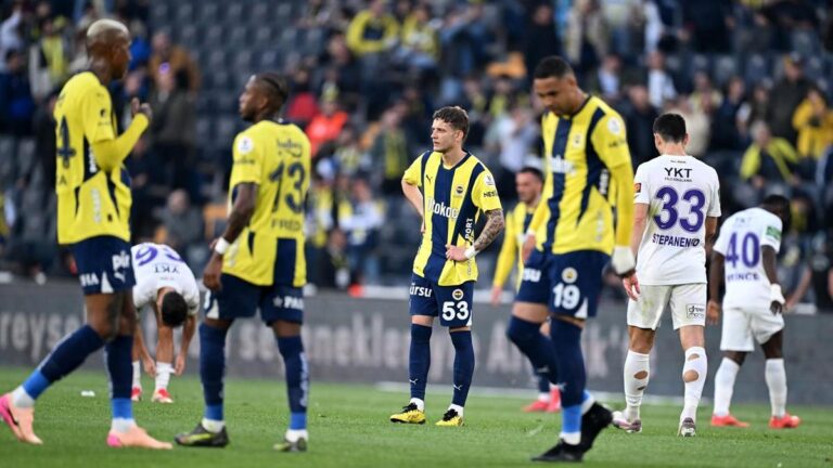 Fenerbahçe’de vahim tablo! Üst üste dördüncü kez aynı senaryo…