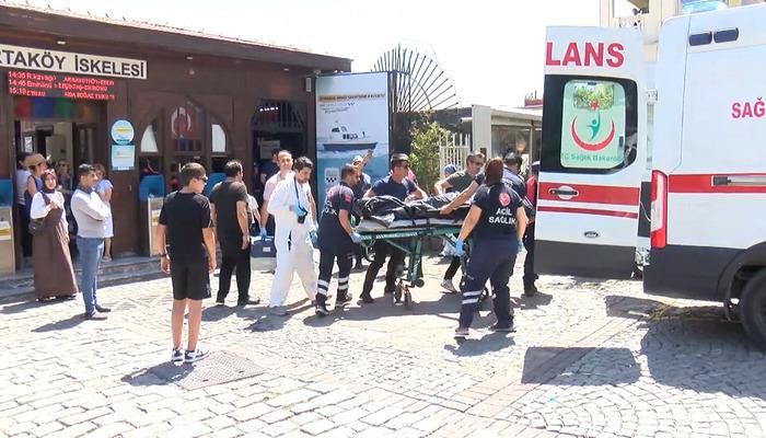 15 Temmuz Şehitler Köprüsü’nde korkunç olay! Köprüden denize atladı