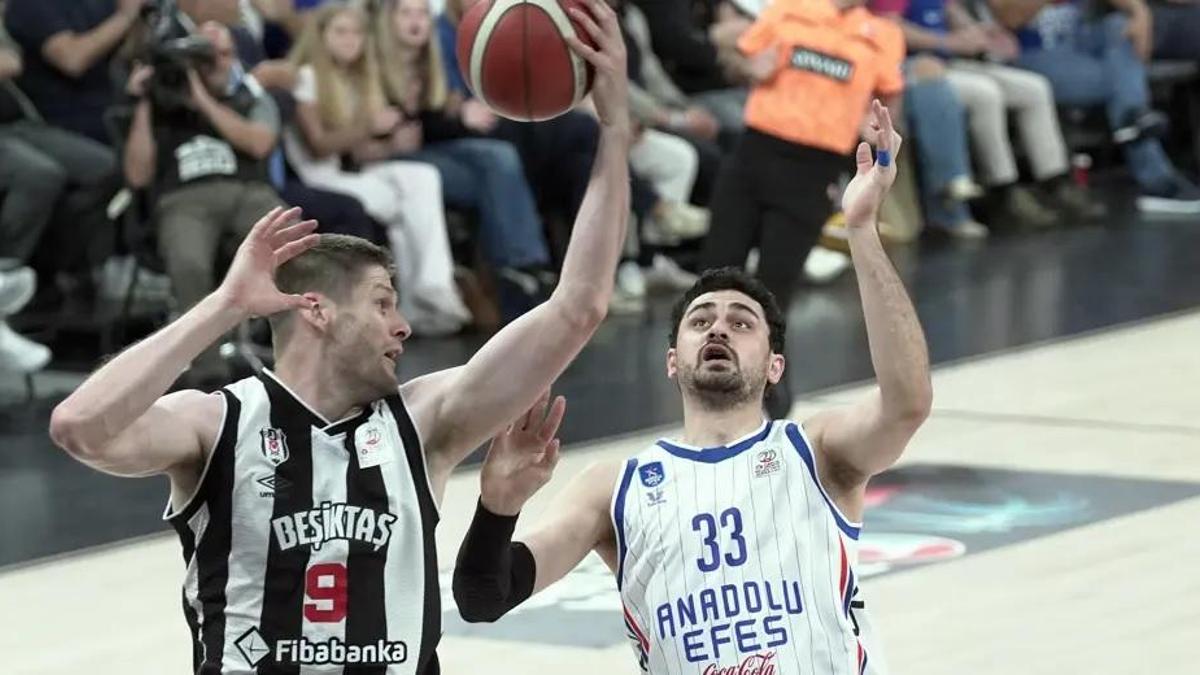 Final maçı ne zaman, hangi gün? Anadolu Efes Beşiktaş maçı kaç kaç bitti? Play OFF yarı finalde son durum! 1 684b5c760240c6da461b337e