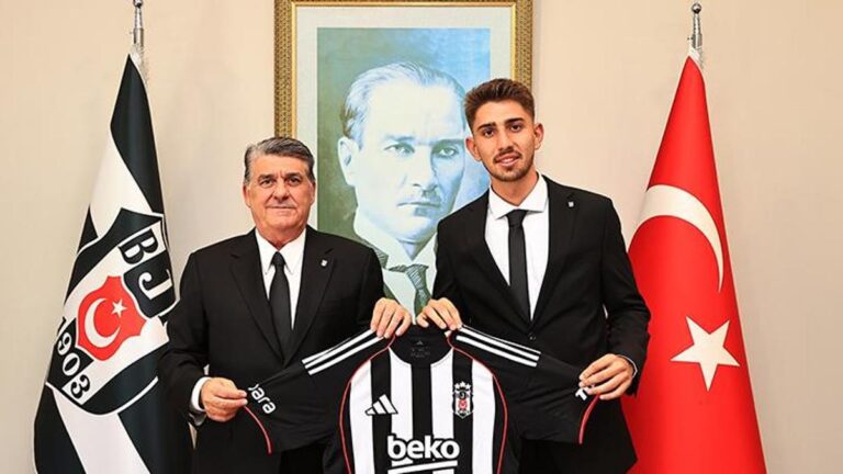 Son Dakika Spor Haberi | Geleceği merak konusuydu! Demir Ege Tıknaz, Beşiktaşa imzayı attı