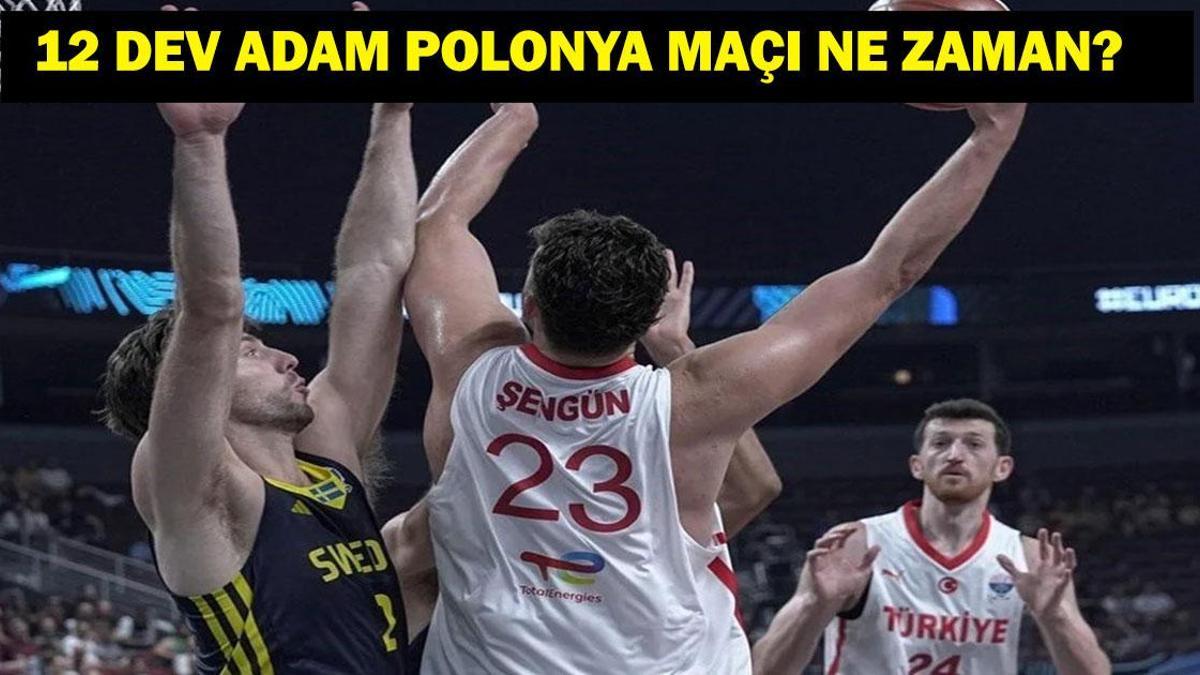 ÇEYREK FİNAL TÜRKİYE POLONYA BASKETBOL MAÇI SAAT KAÇTA? EuroBasket 12 Dev Adam Türkiye Polonya Maçı Hangi Kanalda? Cedi Osman, Alperen Şengün, Ercan Osmani, Shane Larkin... 1 68bd8b8da362490a46fb6e7d