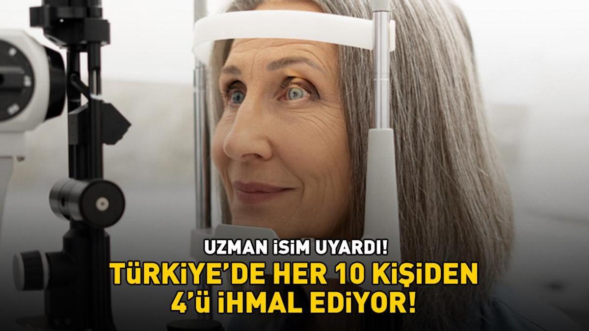 Türkiyede her 10 kişiden 4ü ihmal ediyor! Uzman isim uyardı: Erken tanı ve bilinçli davranışlarla önlenebilir' 1 68e6c49ad931a03263cbdec4