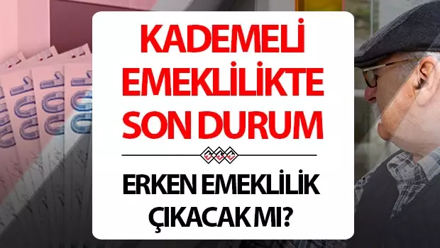 HABER GELDİ! KADEMELİ EMEKLİLİK YASASI NE ZAMAN GELECEK?|2025 KADEMELİ EMEKLİLİK DÜZENLEMESİ ÇIKTI MI? ERKENLEŞTİRİLMİŞ EMEKLİLİK İÇİN PRİM ŞARTI SON DURUM NE?|1999 SONRASI SİGORTALILAR DİKKAT: KADEMELİ EMEKLİLİK HAKKI İÇİN YAŞ VE PRİM ŞARTLARI GÜNCELLENDİ Mİ?} 1 kademeli emeklilik4