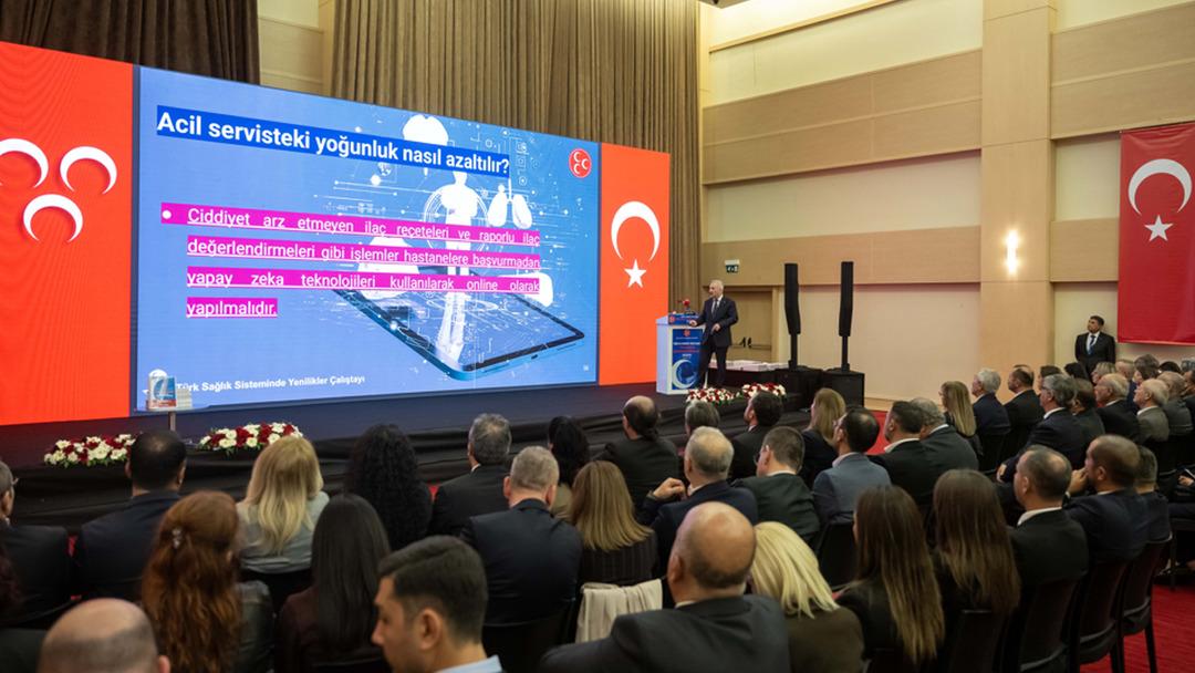 MHP'nin "Türk Sağlık Sisteminde Yenilikler Çalıştayı"nın sonuç bildirgesi yayımlandıSağlık Haberleri 2 MHP'nin