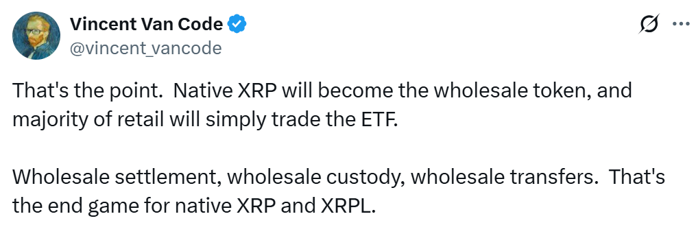 1763711529 508 Yeni ETF dogrudan XRP koduyla geliyor