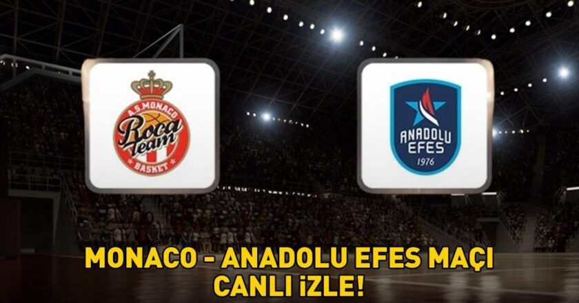 MONACO – ANADOLU EFES MAÇI S SPORT CANLI İZLE | THY Euroleague Monaco – Anadolu Efes maçı canlı yayını şifresiz mi? S Sport canlı yayın bilgileri!