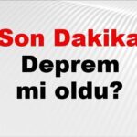Deprem Alert! Az Önce Hangi Şehirde Deprem Gerçekleşti? İstanbul, Ankara, İzmir ve Tüm Türkiye’de AFAD’ın Son Deprem Bilgileri 1 Aralık 2025